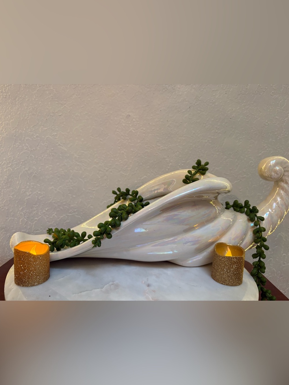 Vintage Moonshine Shell Planter
